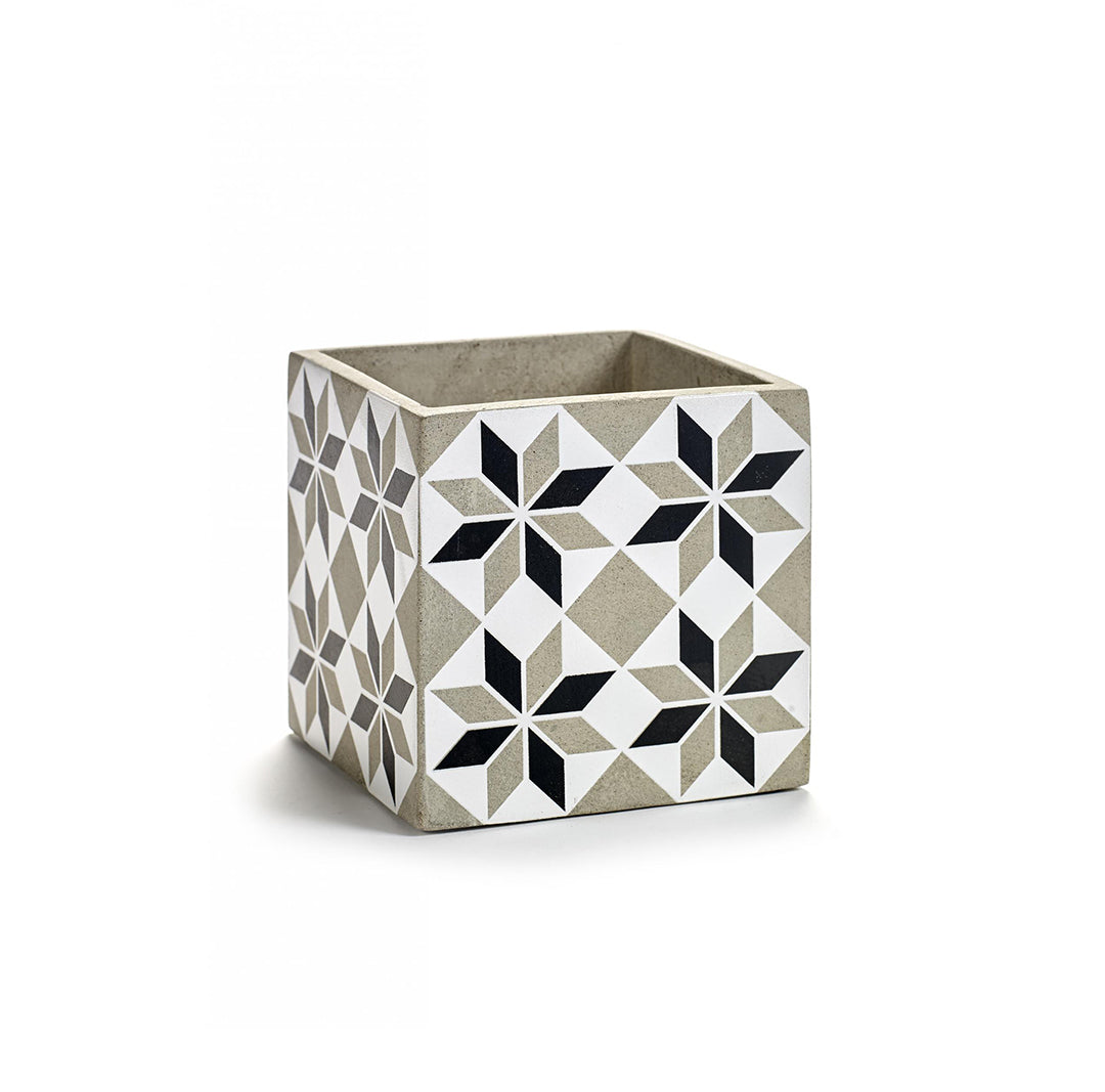 Cachepot Marie Tile H13: vasi in cemento Serax - B7216872
