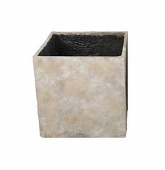 Cachepot Cubo H40: vasi in cemento da esterno - YT47GY-40