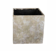 Cachepot Cubo H48: vasi in cemento da esterno - YT47GY-48