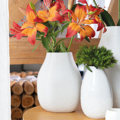 Vaso Rest H20 in Ceramica Bianca Design Rader - 0016470