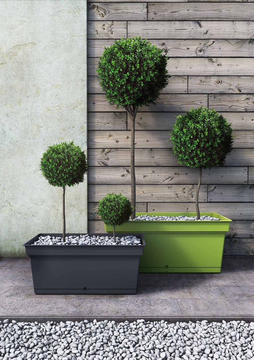 Fioriera rettangolare Aqua 100 in plastica Teraplast - CONFIG0041