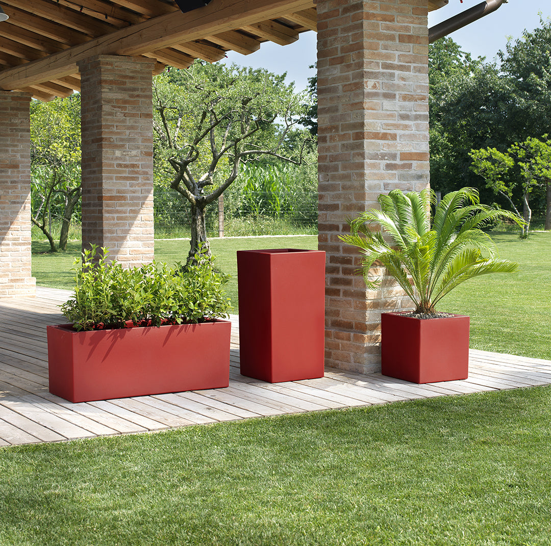 Fioriera Schio Cassa 80 in plastica Teraplast - CONFIG0042