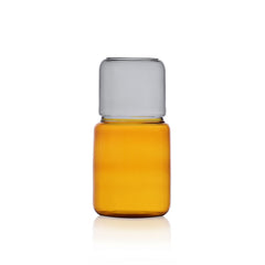 Vaso Revolve H25 Smoke - Ambra | Vasi in vetro Ichendorf - 09366097