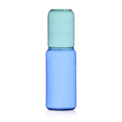 Vaso Revolve H35 Petrolio - Blu | Vasi in vetro Ichendorf - 09366099