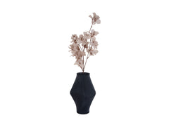 Present Time - Vaso Twisted Rib Blu Scuro H30 D16 CM - PT4293BL
