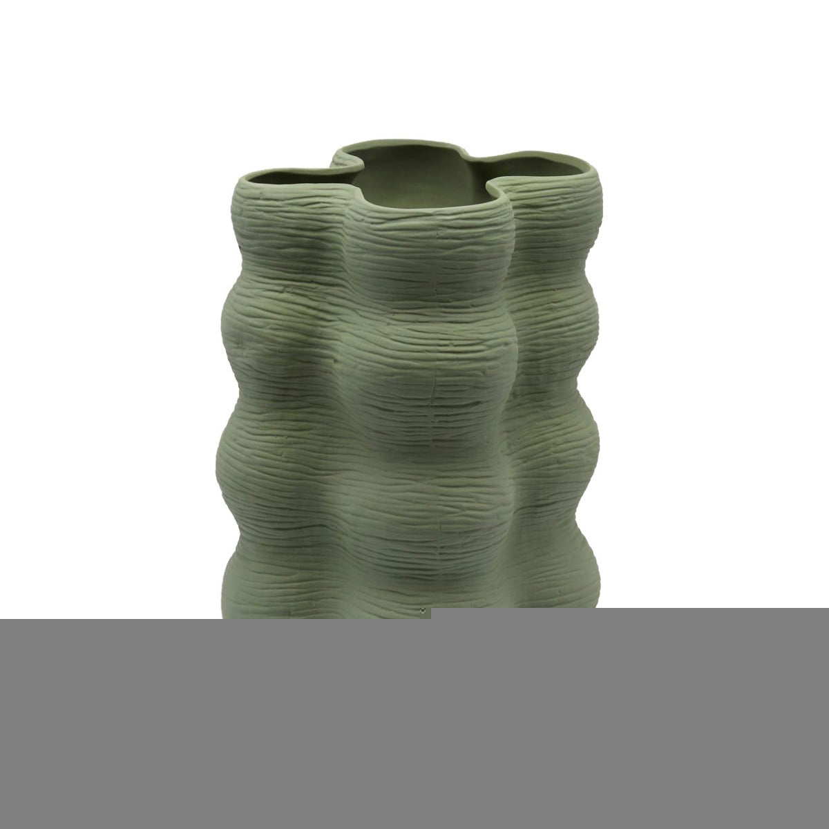 Vaso Forme Tripode Verde Scuro H33 D23 Design EDG - Enzo De Gasperi - 019959,86