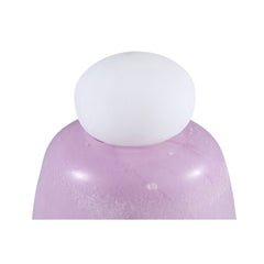 Vaso Karlie Viola con Tappo Bianco in Vetro Opaco | Vasi di Design in Vetro Colorato - 721817