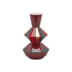 Vaso Geometrie Burgundy alt.29 | Vaso decorativo geometrico - 014706,48