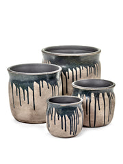 Vaso di terracotta Drops: vasi design Serax - CONFIG0111