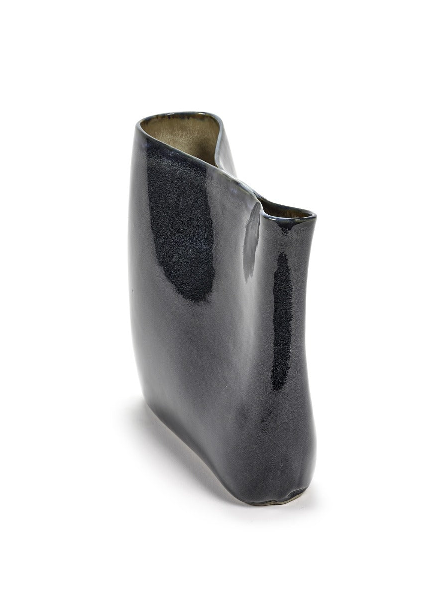 Vaso Basso Blu Terres De Reves | Design Anita Le Grelle - B5119122