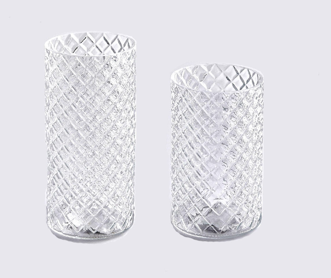 Vaso cilindro motivo Rombi  - CONFOG0215