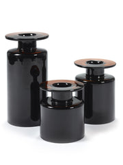 Vaso Wind &amp; Fire Black | Dark Brown  - CONFIG0249