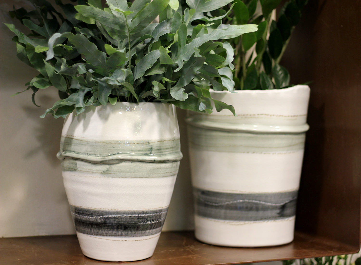 Vaso Fenice con fasce H29 - 014293