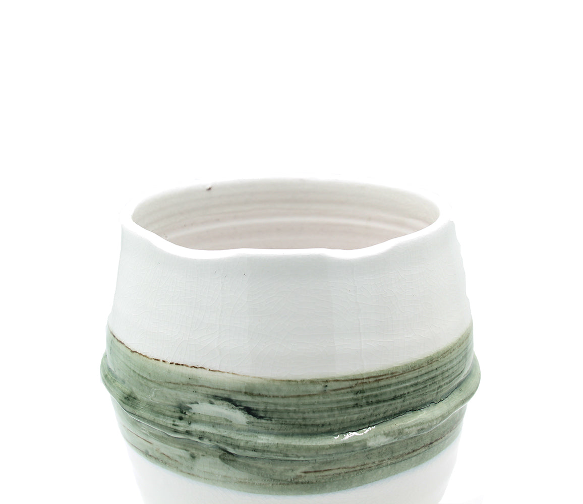 Vaso Fenice con fasce H29 - 014293