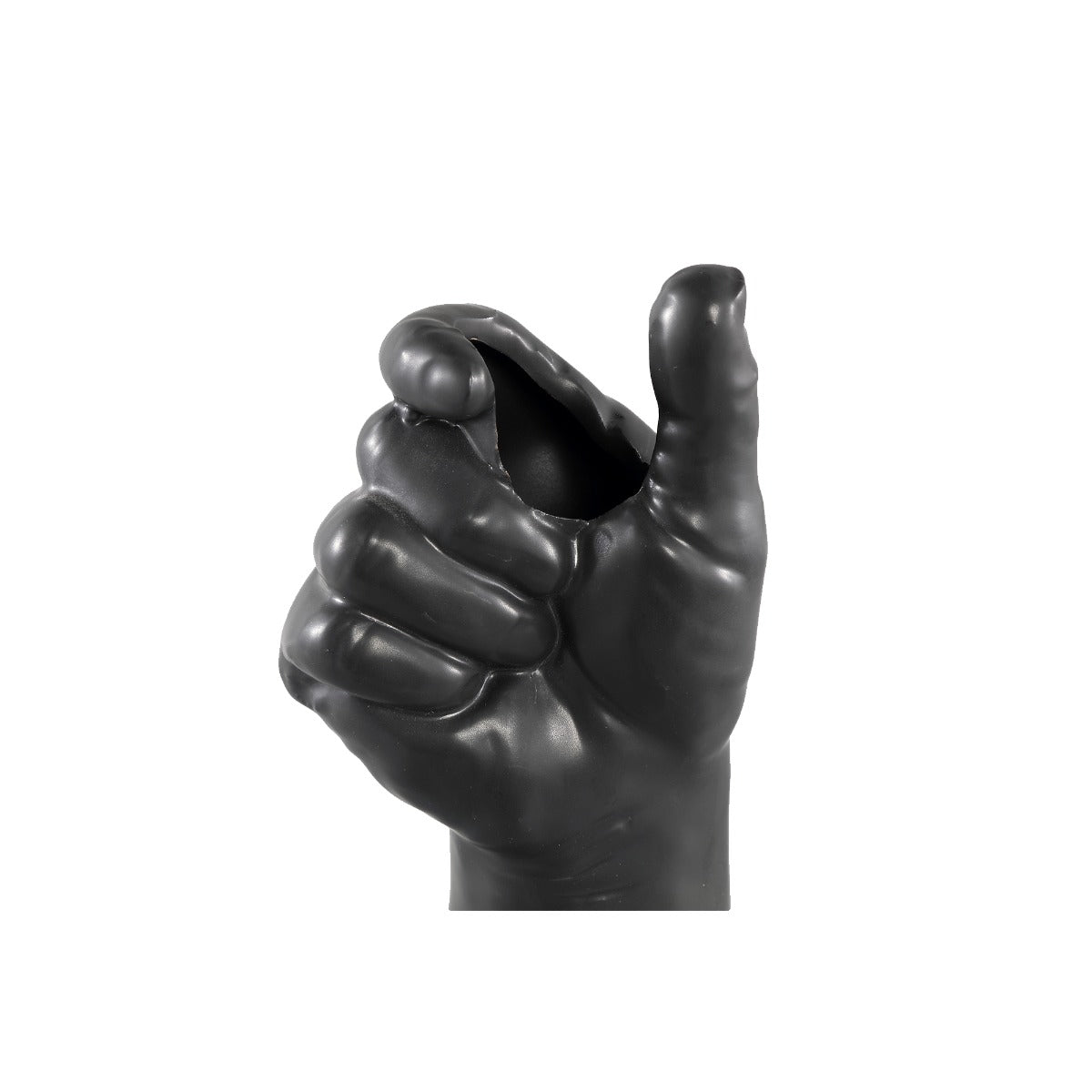 Vaso Hyla Black | Vaso porta fiori a forma di mano - 708447