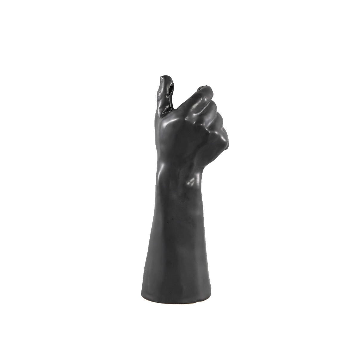 Vaso Hyla Black | Vaso porta fiori a forma di mano - 708447