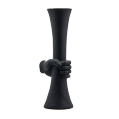 Vaso con mano in ceramica nera alt.46 - 016887