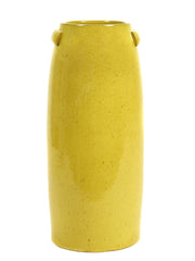Tabor: vaso alto giallo in terracotta da esterno o da interno Serax - B9117300