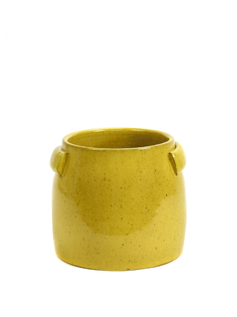 Tabor Giallo S : Vaso di terracotta da esterno o da interno design Serax - B9117275