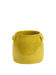 Tabor Giallo S : Vaso di terracotta da esterno o da interno design Serax - B9117275