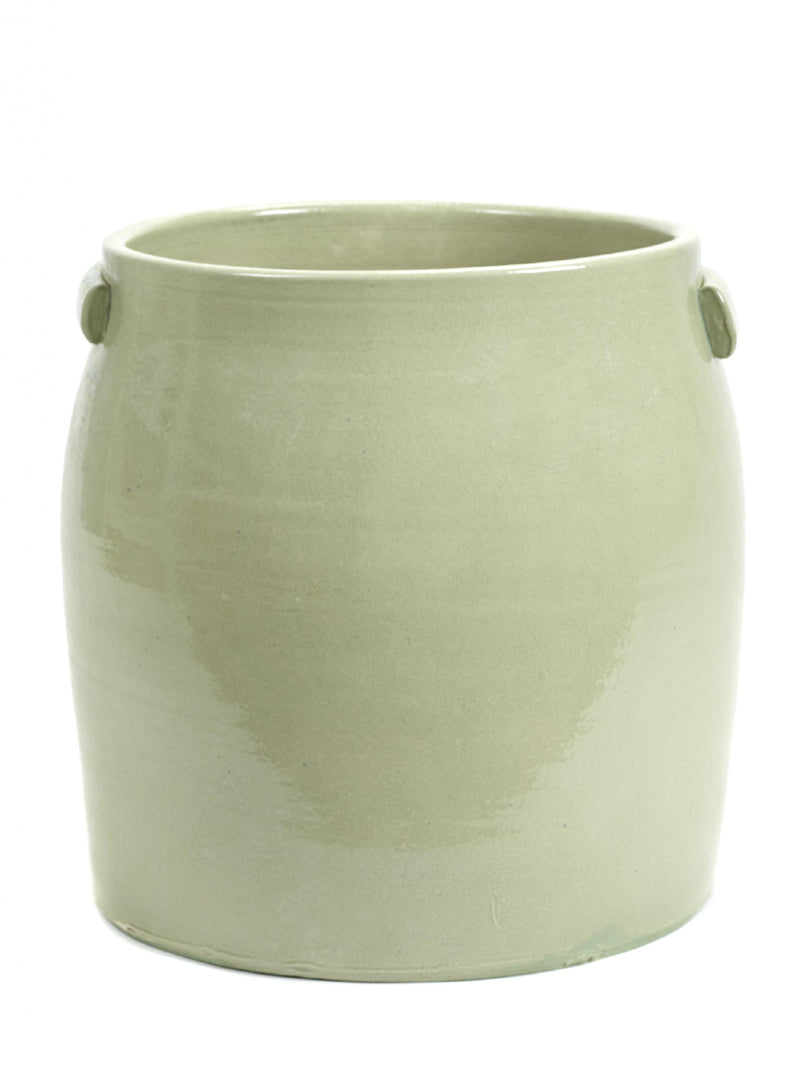 Tabor H33: Vaso verde di terracotta da esterno o da interno Serax - B9117297