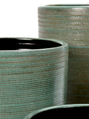 Vaso structure Green | Vasi di design in ceramica da interno - CONFIG0330