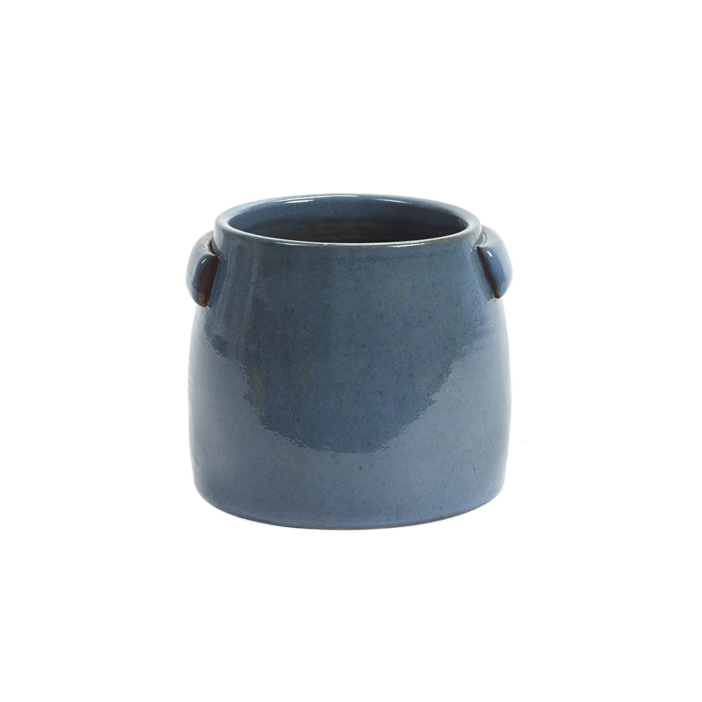 Tabor Blu S : Vaso di terracotta da esterno o da interno design Serax - B9117278