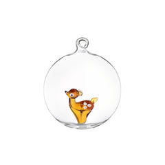Palla di Natale Cerbiatto collezione Woodland Tales Ichendorf Milano