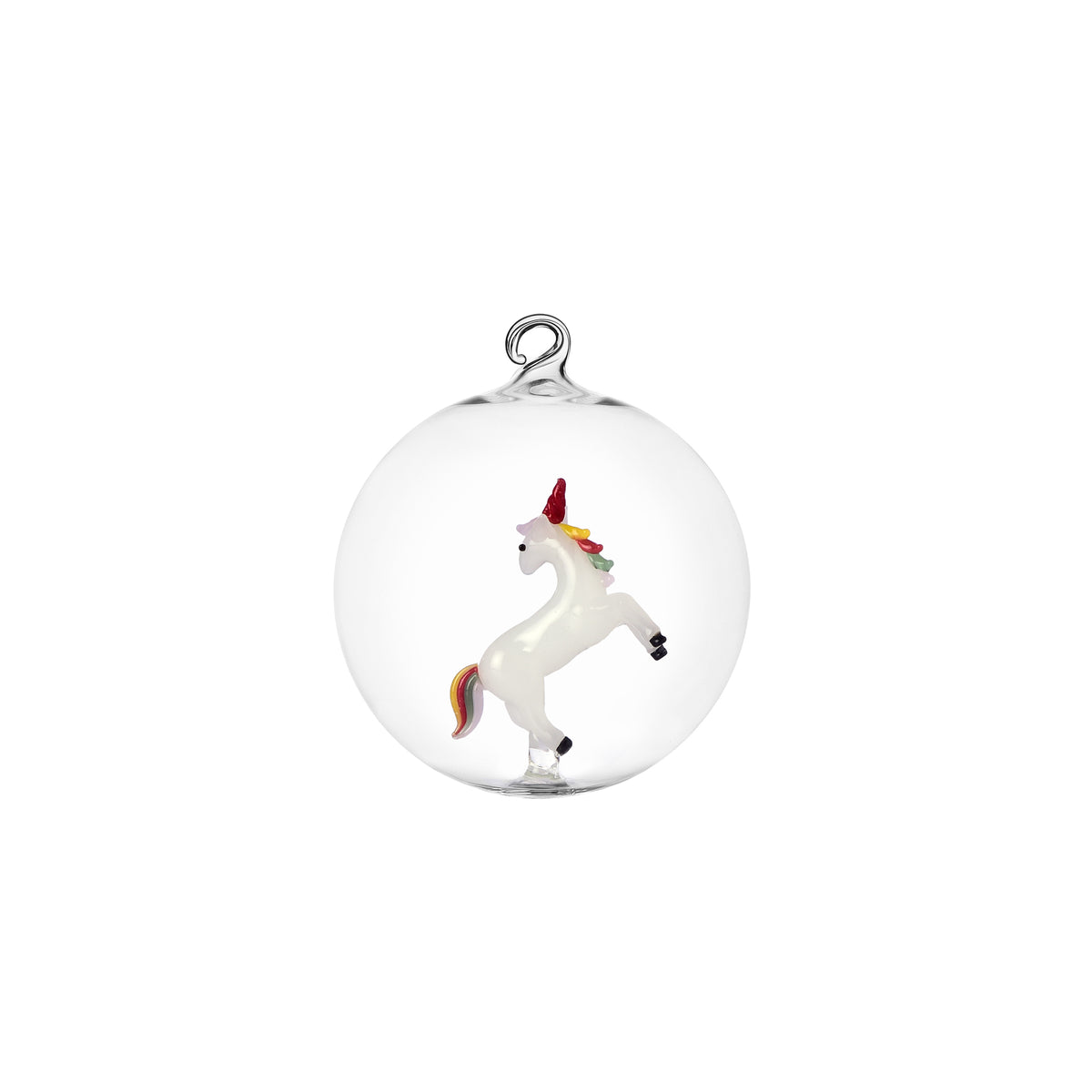 Palla di Natale Unicorno collezione Woodland Tales Ichendorf Milano