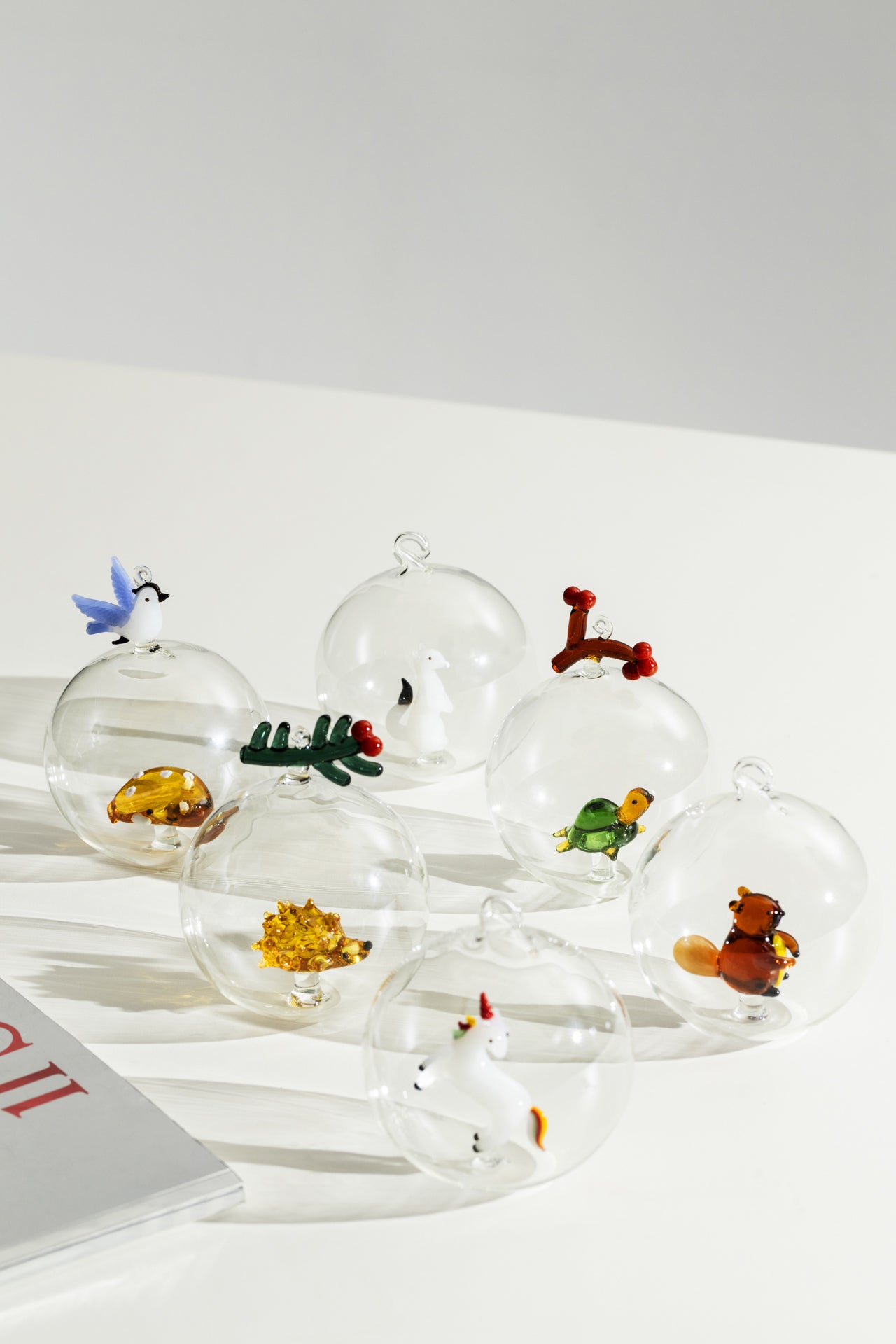 Palla di Natale Unicorno collezione Woodland Tales Ichendorf Milano