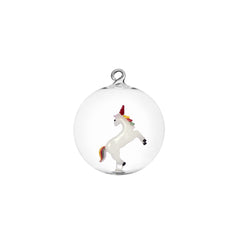 Palla di Natale Unicorno collezione Woodland Tales Ichendorf Milano