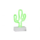 Lampada a batteria decorativa neon LED Cactus H20