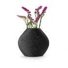 Vaso Outback L | Vasi di design in alluminio nero verniciato a polvere