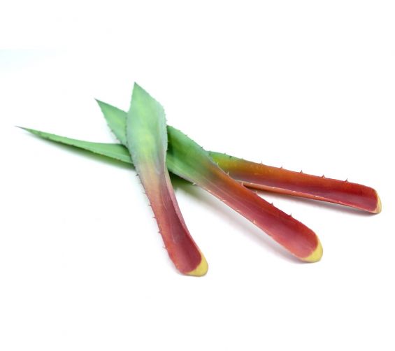 Foglie di Aloe finta 2Pz/Ass: piante artificiali di qualità 