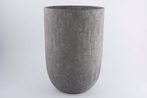 Vaso Worthy antracite: vasi in cemento da esterno D&M