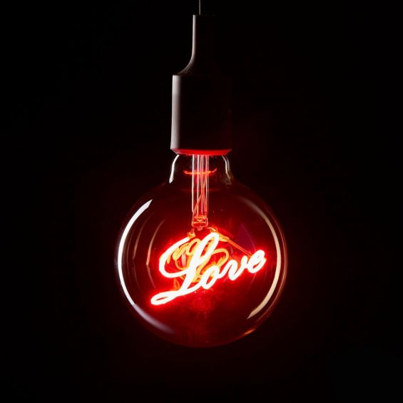 Lampadina Decorativa Love LED  E27