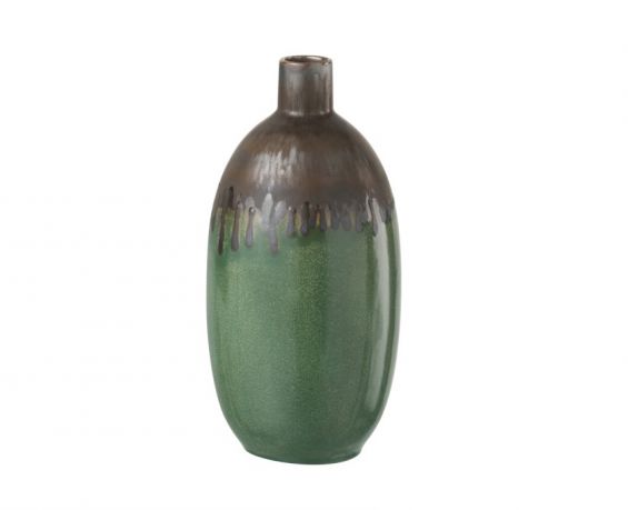 Vaso verde ceramica Sarah H29: vasi design J Line