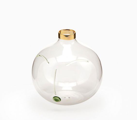 Vaso Faccia Sfera : Vasi di design in vetro