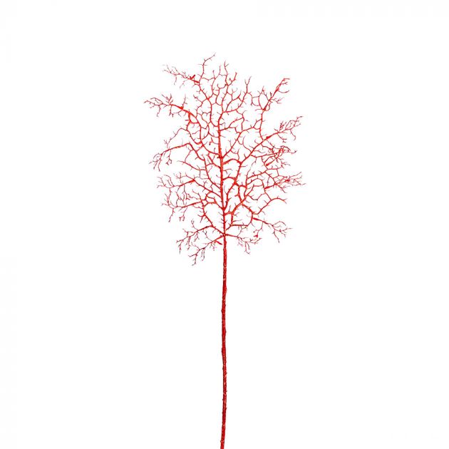 Ramo di Corallo artificiale Rosso H63 | Rami decorativi artificiali di qualità